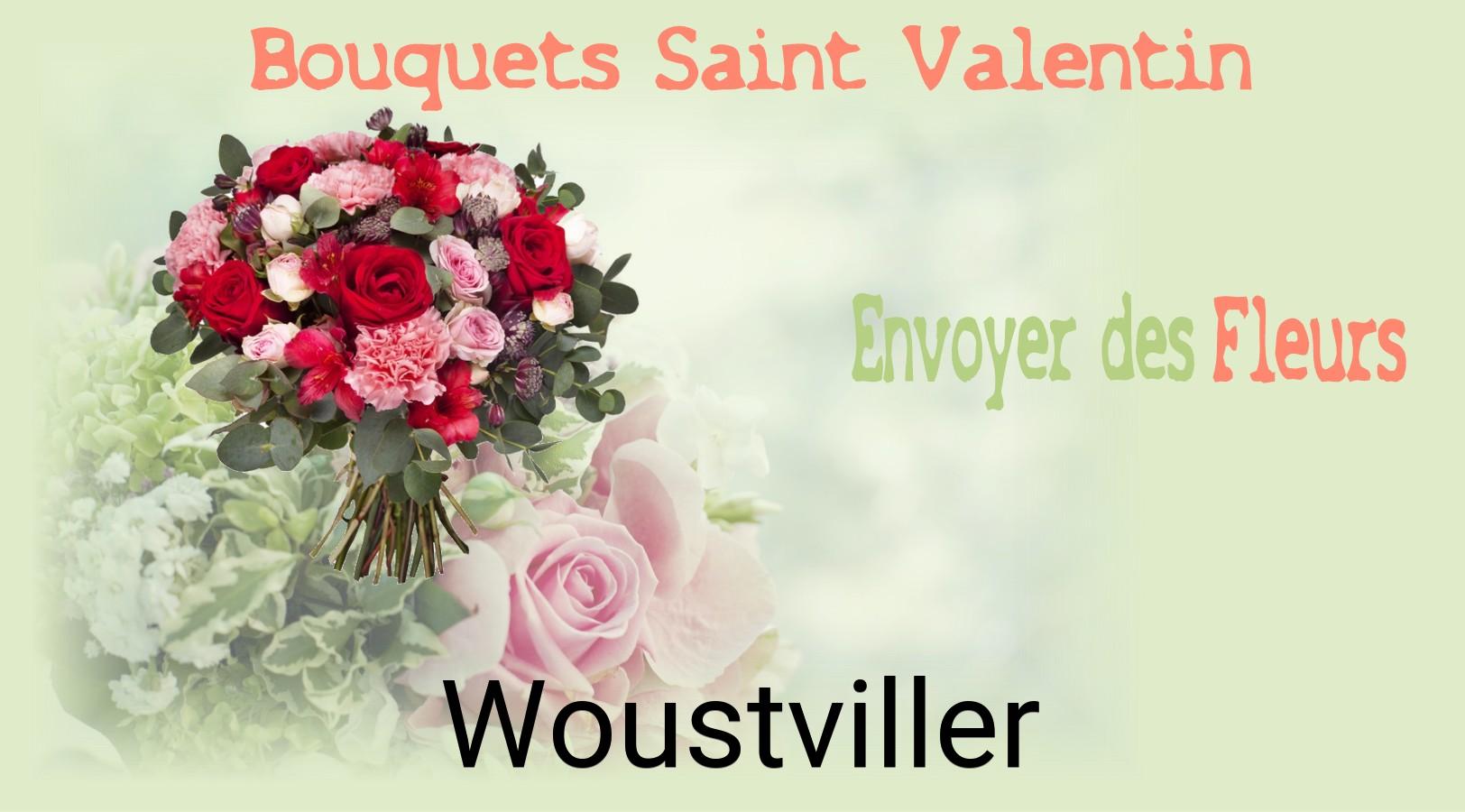 Roses de Saint-Valentin livrées à Woustviller